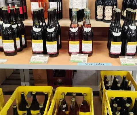 La scelta delle bottiglie